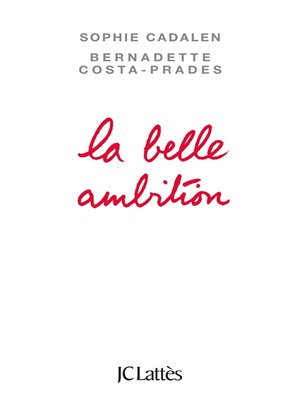 cover image of La belle ambition